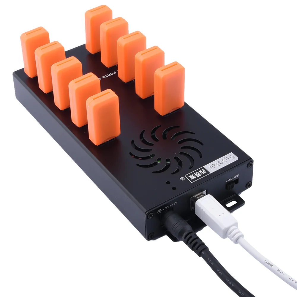 10 Port USB Charging Hub for iPads and Other Apple Devicesin USB Hubs