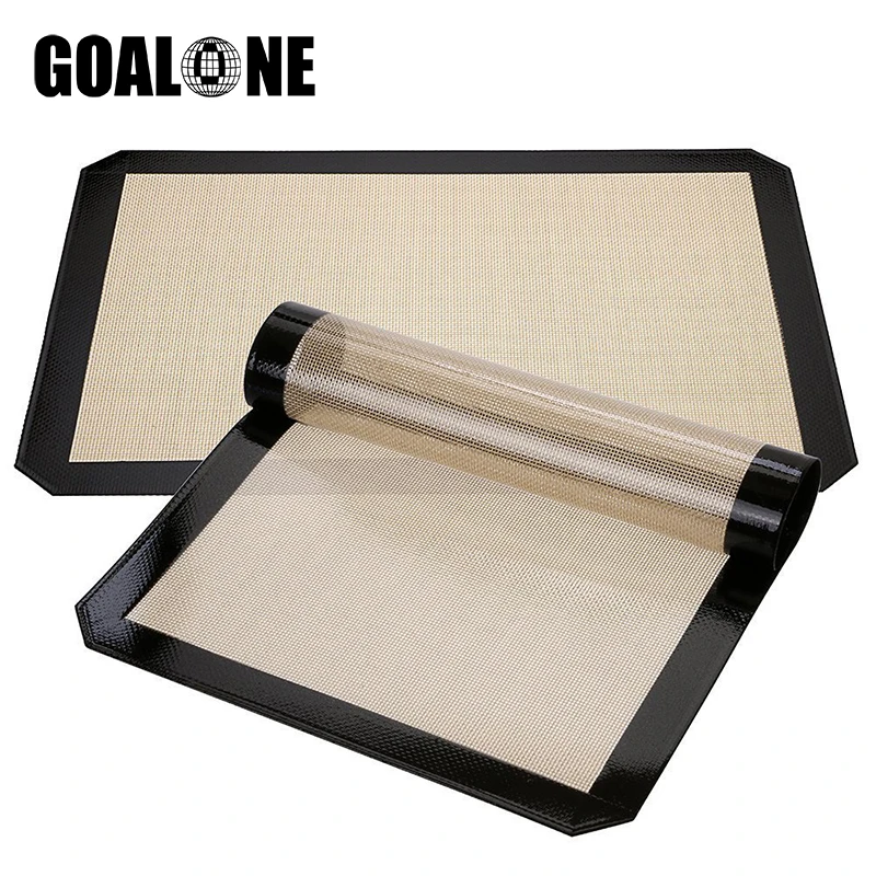 

GOALONE 3Pcs/Set Reusable Silicone Baking Mat 29.5*42cm Macarons Silicone Pad Food Grade Silicone Mat Sheet Kitchen Accessories
