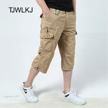TJWLKJ мужские шорты Карго Летние повседневные шорты с карманами мужские джоггеры комбинезон военные короткие брюки плюс размер спортивные штаны