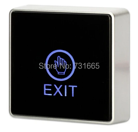 

Touch screen Exit switch & push button switch for access control system Touch Sensor Door Exit Release Button Switch LED Light