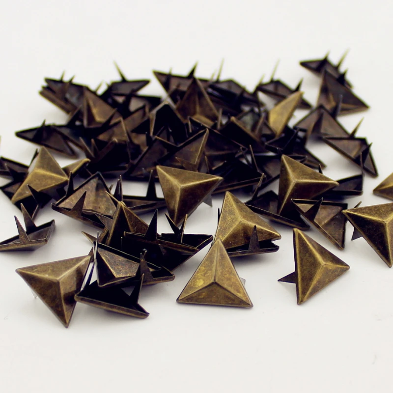 QUARKZMAN 100pz Rivetti A Cupola Tonda Argento, Borchie - Foto 5