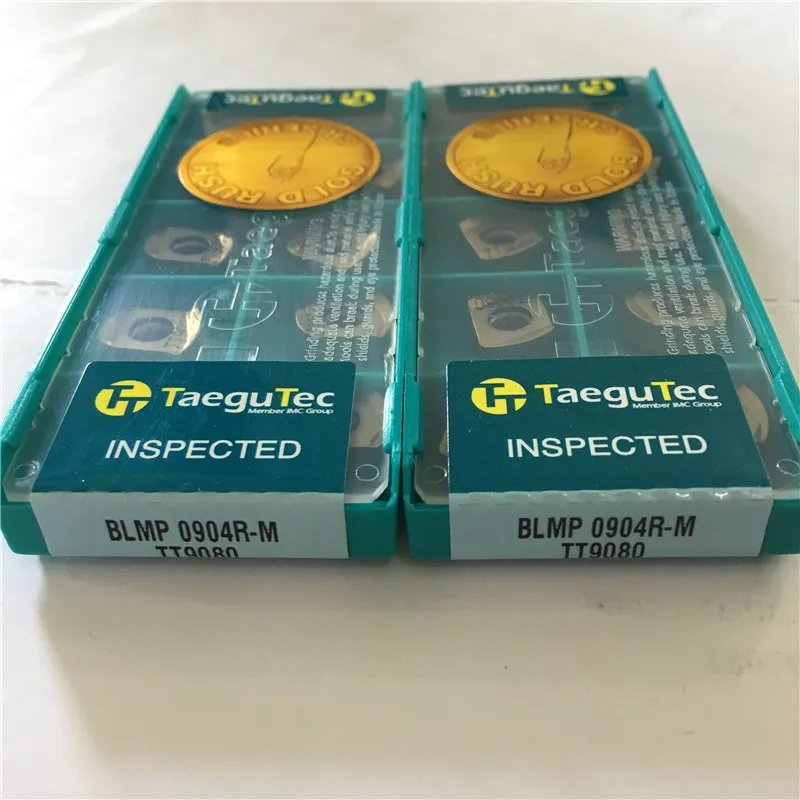 BLMP0904R M TT9080 100% оригинальная твердосплавная вставка TAEGUTEC лучшего качества 10 шт./лот