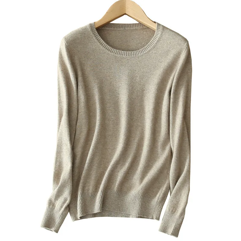 Fashion 2016 Sweater Women Pullovers Solid Knitted Sweaters Top for Autumn Winter Cashmere and | Женская одежда