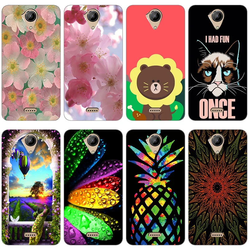 

For Coque Wiko U Feel Lite Case Cool Design Pattern Painting TPU Case Wiko Ufeel Lite Soft Silicone Phone Protective Back Cover