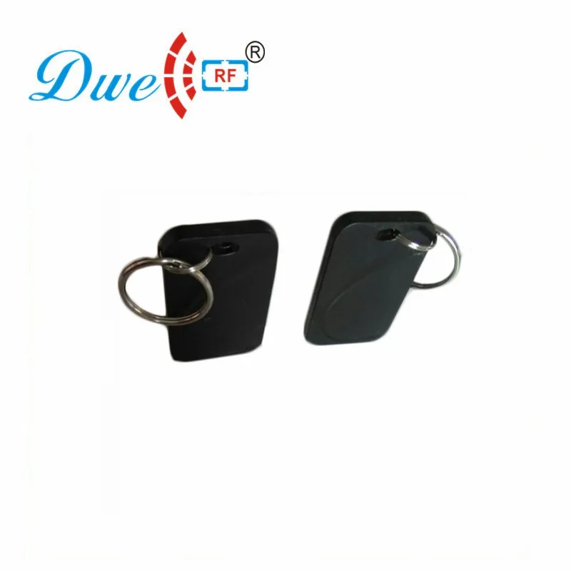 DWE cc РФ 125 кГц EM4100 или 13.56 мГц MF keyfob черный Card Reader тегов для управления доступом K003