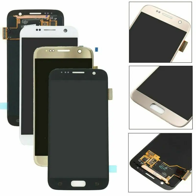 

Original Burn-in shadow For SAMSUNG GALAXY S7 G930F G930A LCD Display Touch Screen Digitizer Super Amoled Replacement