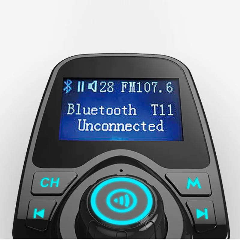 Автомобильный комплект jajabor с Bluetooth Hands Free FM передатчик Handsfree музыкальный приемник 5 в двойной USB зарядное устройство беспроводной Автомобильный mp3 плеер T11