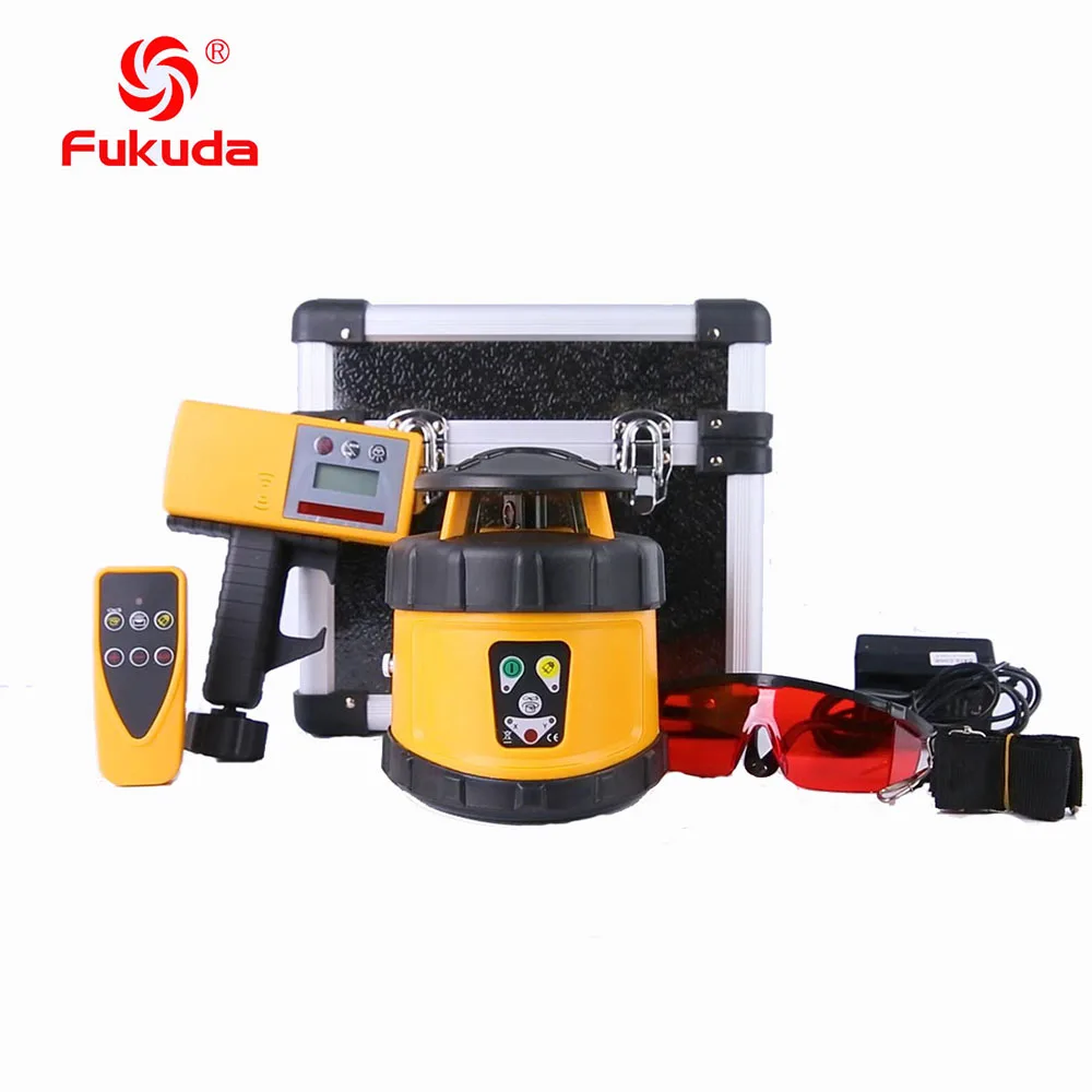 

Laser Level kit with groundworks Rotary Laser level FRE-205 rotating laser fukuda
