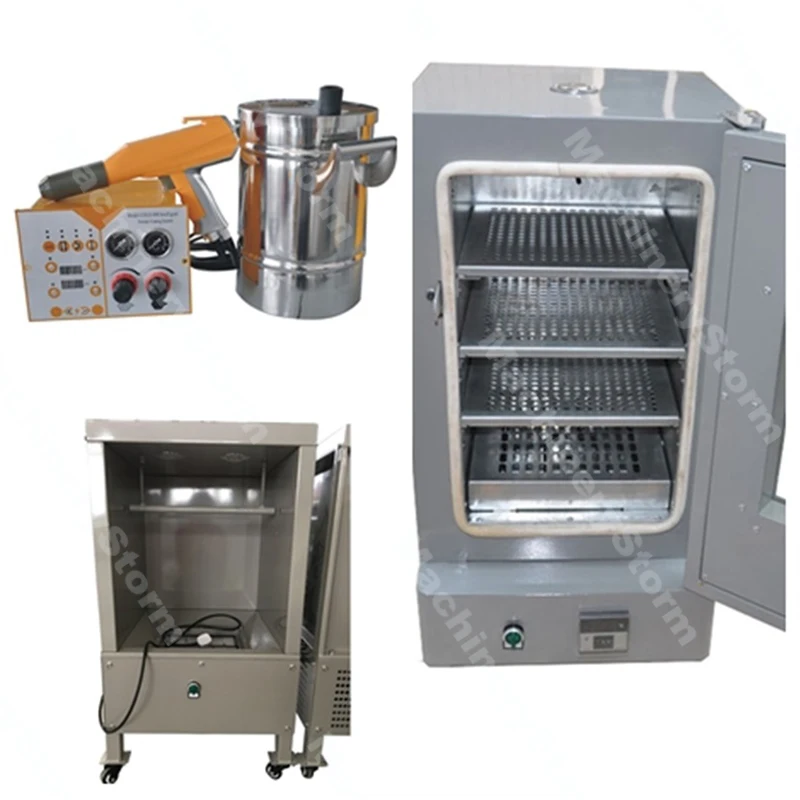 Lab powder coating system
