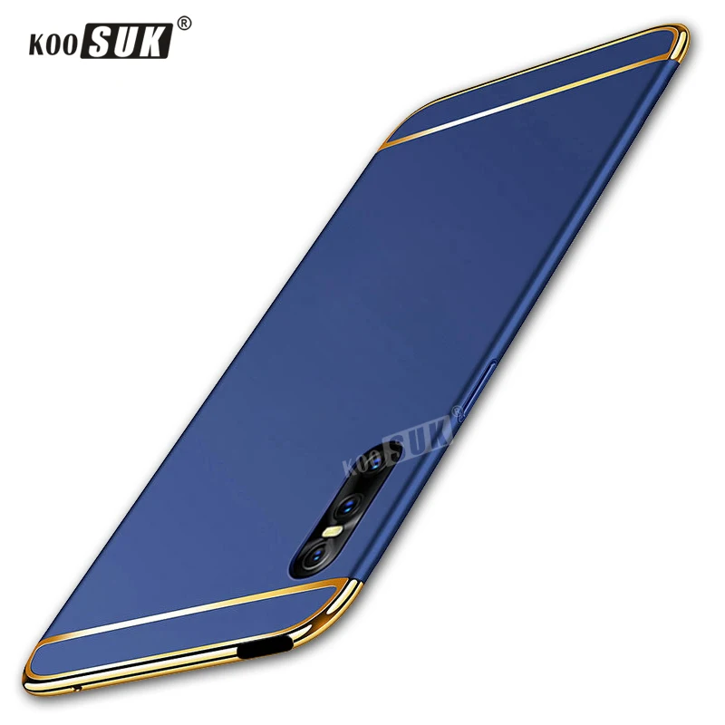 Vivo X27 Original Mobile Phone Case Koosuk Full Protection Back Cover For ViVO Shockproof Armor 3 in 1 PC Hard Shell Coque | Мобильные