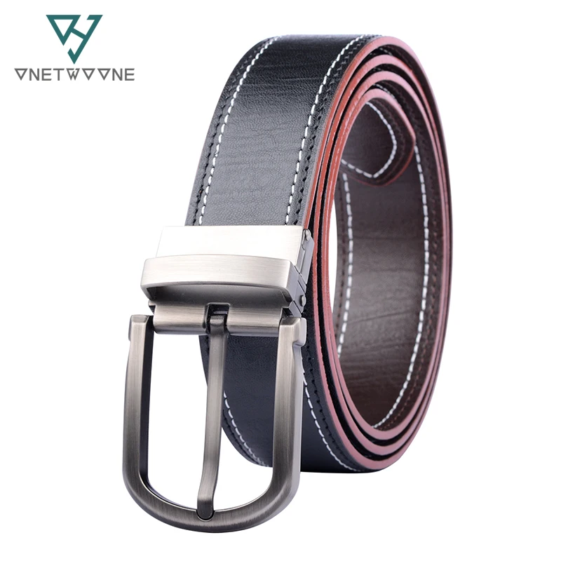 

New Arrival 100% Genuine Cow Leather Belt Men Luxury Belt Designer High Quality Alloy Pin Buckle Male Waist Strap Free Shipping
