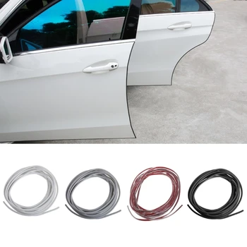 

Car Anti Collision Side Door Edge Guard Rubber Bumper Protection Sticker Strip 5m -M25