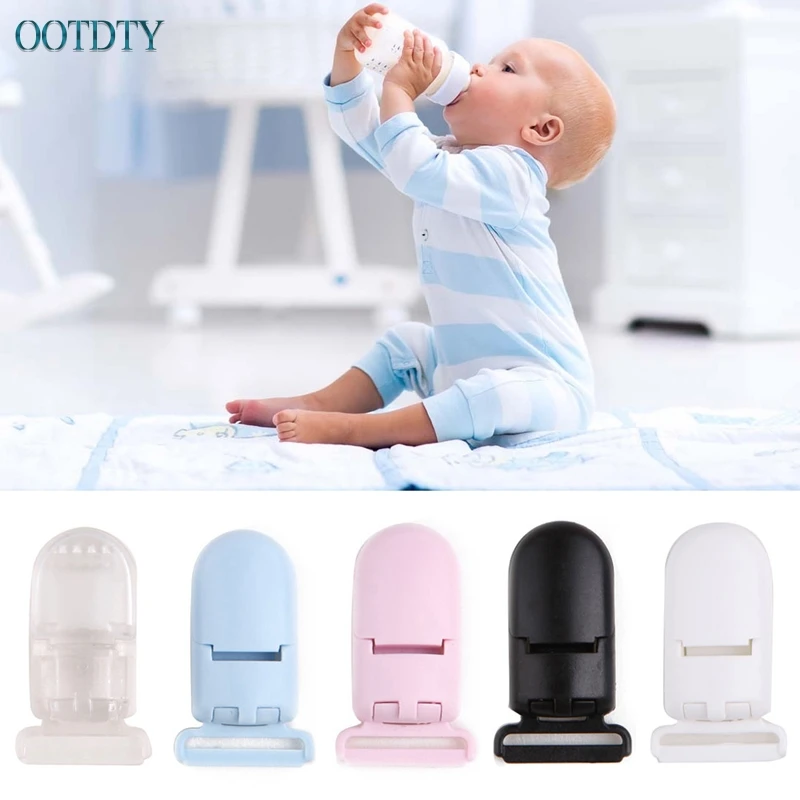 5pcs/lot Plastic Teether clips DIY Pacifier Clip for silicone teething beads baby Teething Pacifier Clip #330