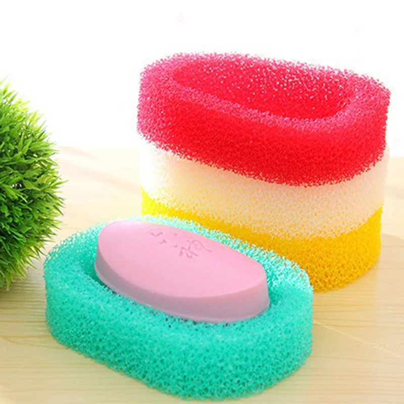 Sponge Soap Dishes Box Absorbent Easy To Dry Soap ...