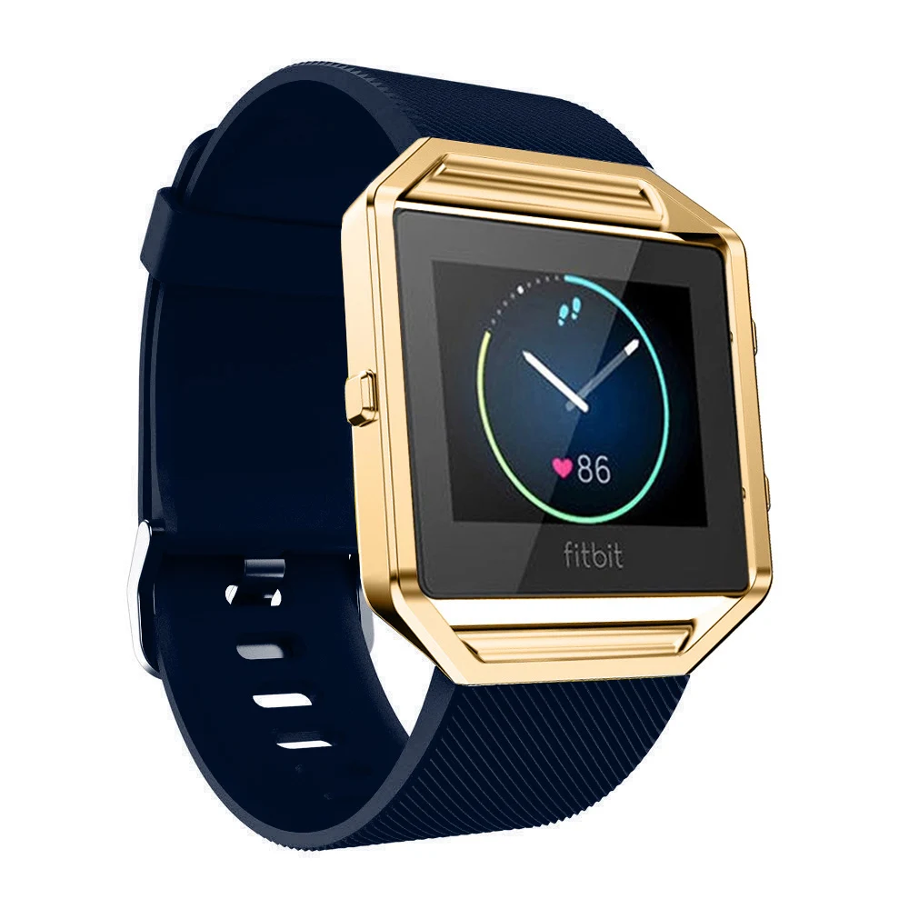 Для Fitbit Blaze smart watch frontier/Классические Силиконовый Браслет для ремешок часов с