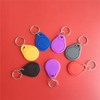 

125khz RFID EM4305 Keyfobs Rewritable Copy Clone Key Token Tags Access Control Card