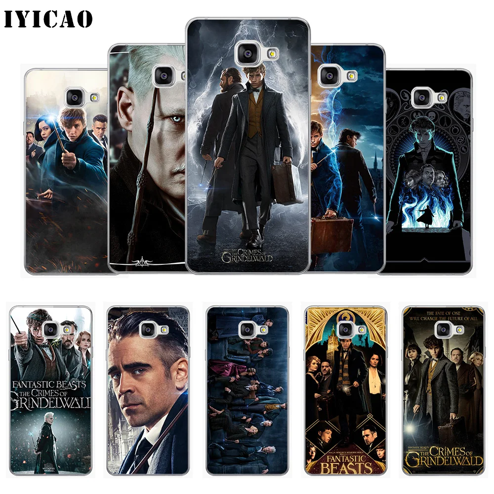 

IYICAO Fantastic Beasts 2018 Soft Silicone Phone Case for Samsung A10 A30 A40 A50 A70 M10 M20 M30 TPU Cover