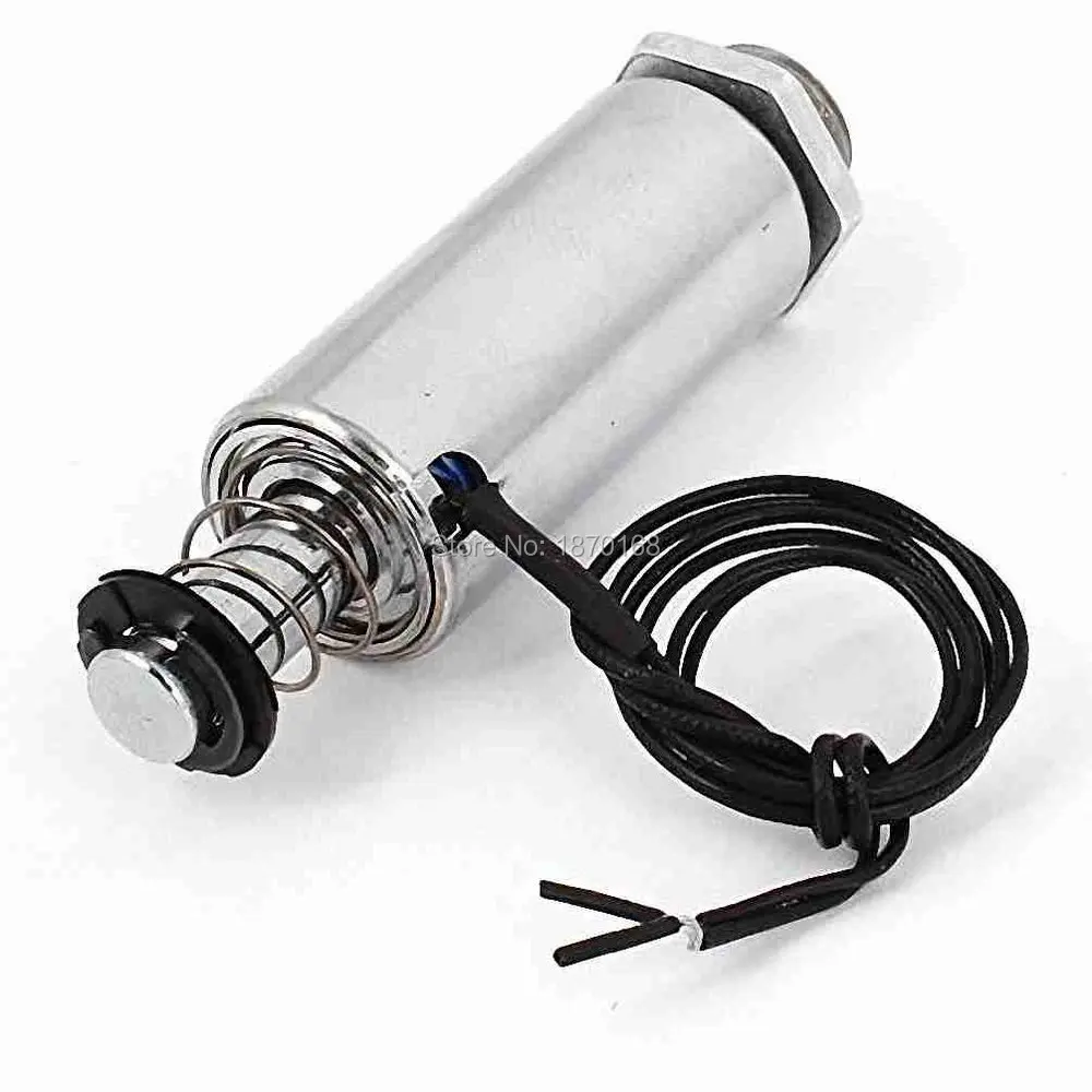 

Dc 24 V 300 g 0.25 kekuatan Linear Push Pull basah-katup Solenoid elektromagnet