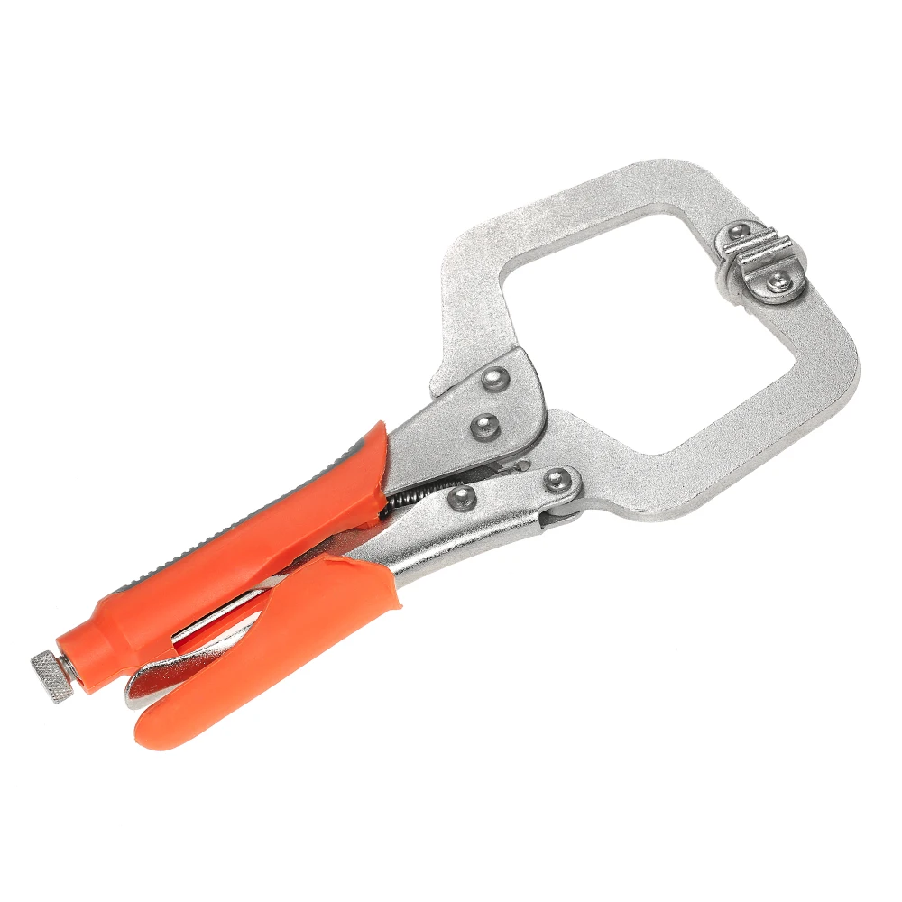 8 "11" замок с-хомут Щипцы для наращивания волос с резиновой ручкой Quick Release Зажим Ручной инструмент