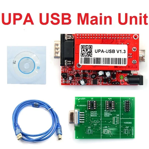 UPA USB программатор V1.3 для версии основной блок для продажи UPA USB адаптер ECU чип тюнинга UPA-USB UPA USB 1,3 лучшее качество - Цвет: Main Unit