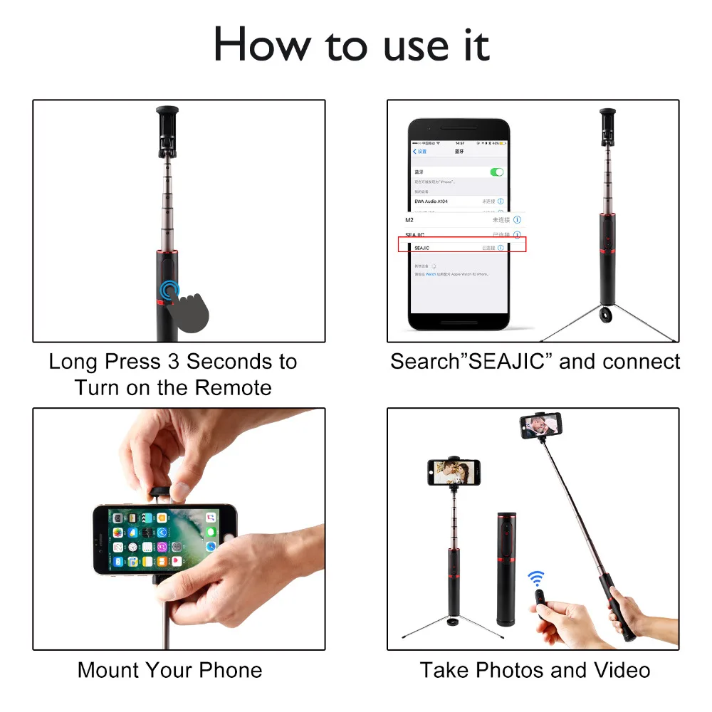 ASHANKS Selfie Stick 01