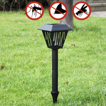 

Newest Solar Mosquito Killer Lawn Light Waterproof Outdoor Garden Vegetable Field Lawn Light