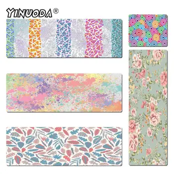 

Yinuoda Pop Art Pattern Unique Desktop Pad Game Mousepad Size 30x60cm and 40x90cm Gaming Mousepads