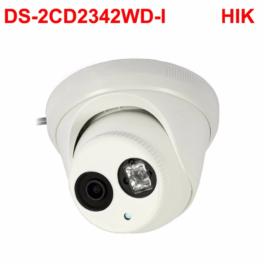 video surveillance ip camera 4MP WDR EXIR Turret Network Camera hikvision DS 2CD2342WD I PoE 1080p
