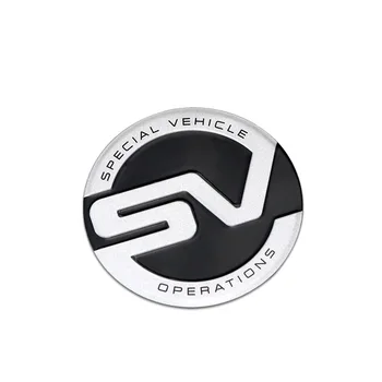 

Metal Aluminum S-V Car Badges Emblems Stickers