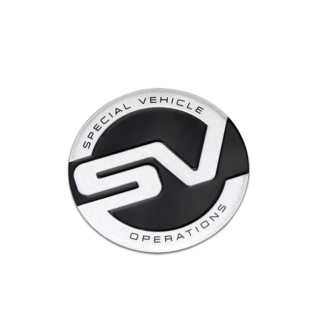 Metal Aluminum S V Car Badges Emblems Stickersin Car Stickers from