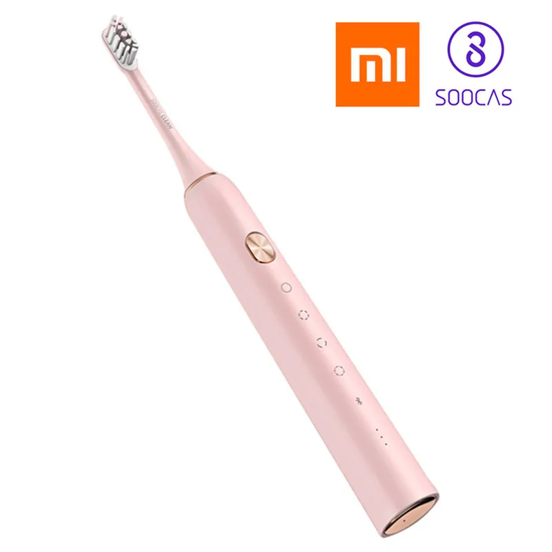 

Xiaomi SOOCAS X3 Upgraded Rechargeable Sonic Electric Toothbrush IPX7 Waterproof Wireless Charge Mi Home APP 4 Brushing Modes