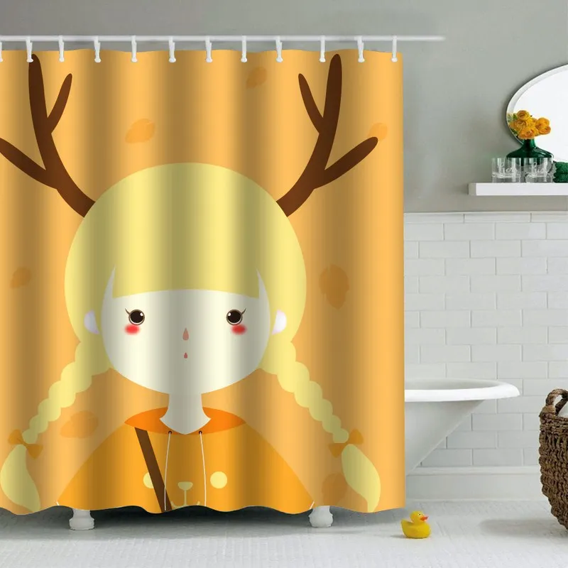 Штора для душа из полиэстера водонепроницаемая 180 см * см|waterproof shower curtain|shower