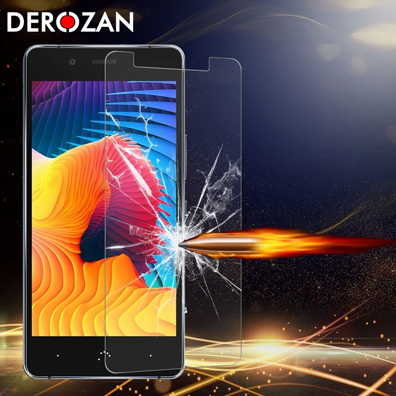 

DEROZAN Screen Protectors For BQ X5 Plus Tempered Glass For BQ Aquaris X5 Plus Proctive Ultra Thin Front Film