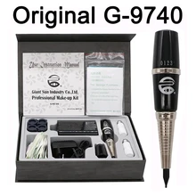 Тайваньский огромное солнце G-9740 Перманентный макияж насадка для татуировочной машины профессиональный G9740 тату пистолет для татуажа комплект G8650 G-8650