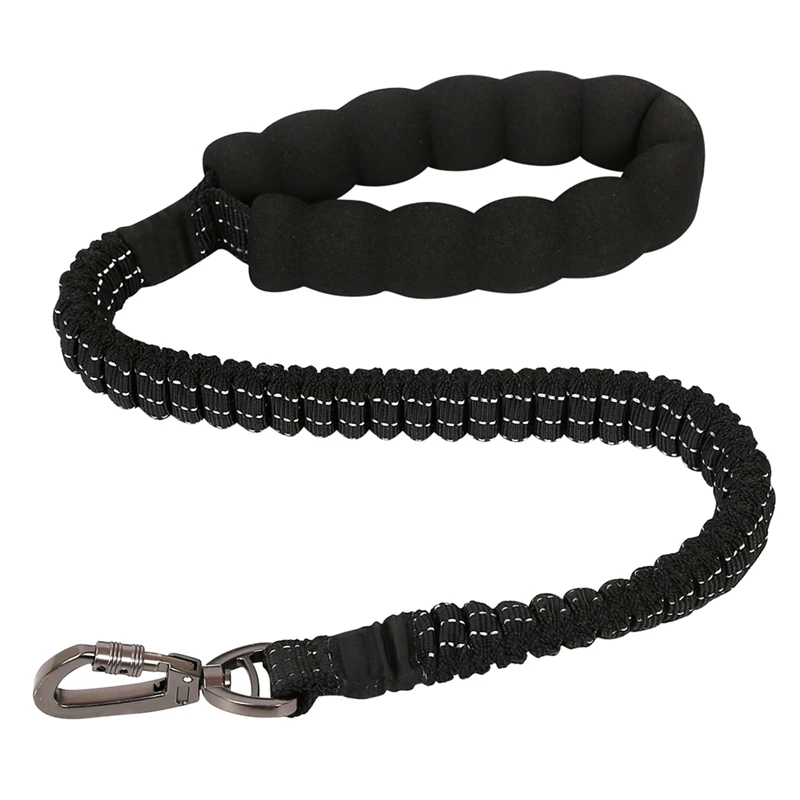 

New Pet Anti Shock Buffer Bungee Lead Dog Nylon Leash For Large Dogs With Control Handle