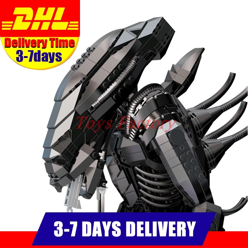 

DHL LEPIN XINGBAO XB 04001 2020Pcs Genuine Creative Movie Series The Alien Robot Set Educational Building Blocks Bricks Toy