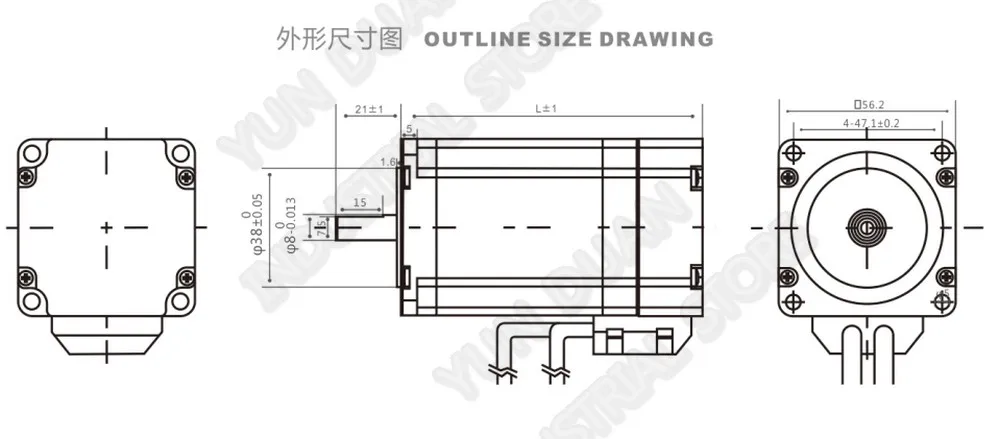 Driver de Motor Servo para Cnc 314oz. em 57mm Circuito Fechado Deslizante dc Dsp 2ph 2nm Kit Hybird Codificador Passo Fácil Roteador Nema23 2.2nm 5 2nm kit hybird codificador passo fácil servo para cnc roteador