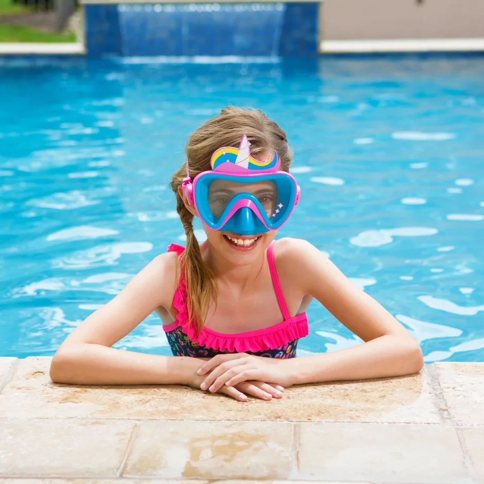 Регулируемый силиконовый мультфильм плавать ming очки Gafas детские очки для плавания анти туман Водонепроницаемая Подводная маска для дайвинга очки для плавания