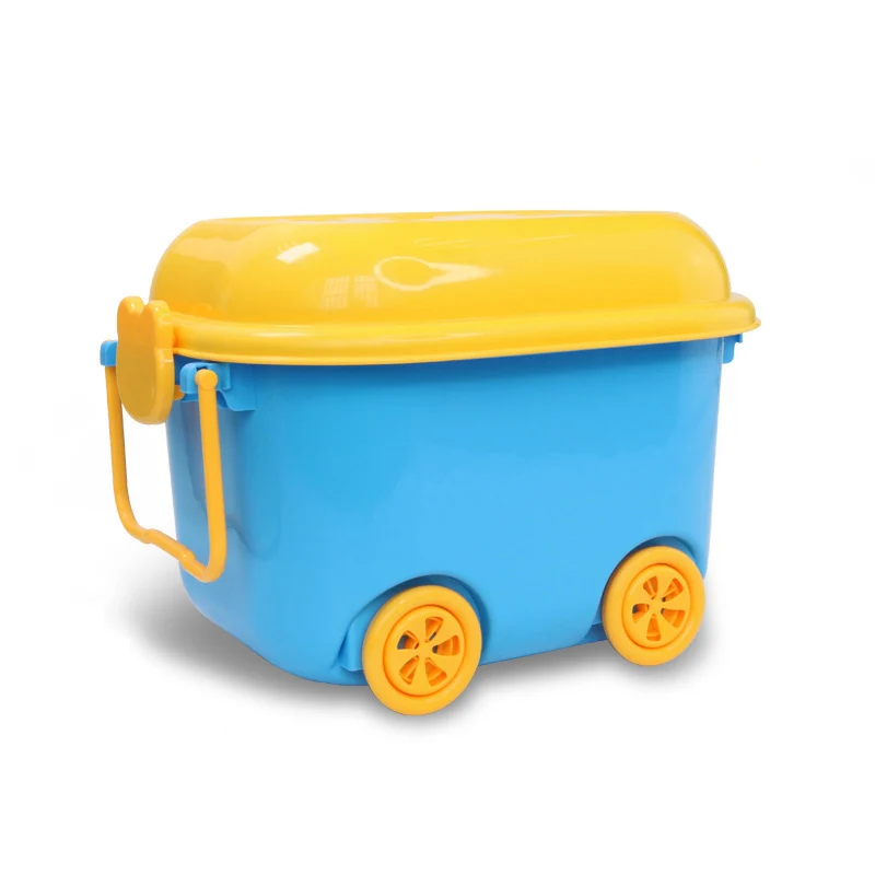 

Novelty Portable Interesting Storage Box For Building Block Brick Kids Toy,Creative Cartoon Storage Box Barrel Case With Wheel