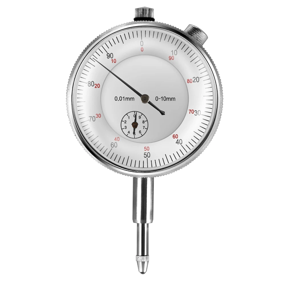 Dial Indicator 0-10mm 0.01mm Accuracy Measurement Instrument Gauge Micrometer Precision Tools Portable Test |