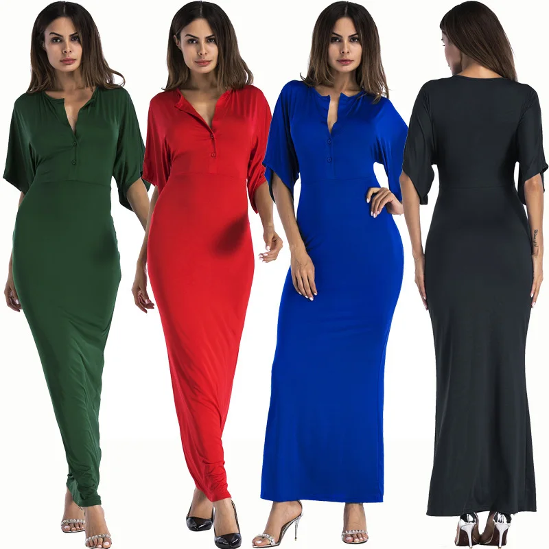 plus size maxi tunic