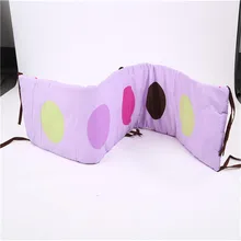 Бортики для кроватки, комплект из хлопка, Детские поставщики, защитная кроватка, бампер, постельные принадлежности