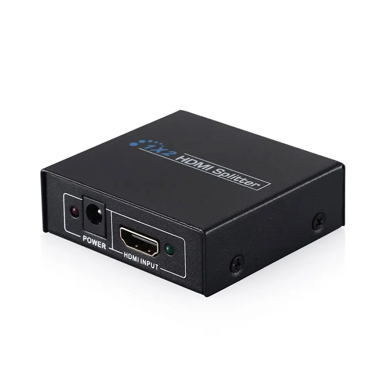 AHHROOU HDCP HDMI сплиттер Full HD 1080 p видео HDMI переключатель 1X2 сплиттер 1 в 2 усилитель Дисплей для PS3 HDTV DVD