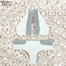 Mara's Dream купальники бикини набор пуш-ап бикини бразильский сексуальный бандажный купальник купальный костюм Maillot De Bain