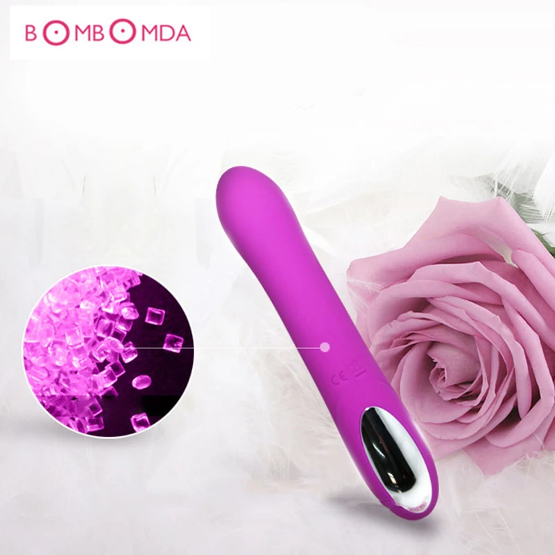 Sensual vibrator beauty messy