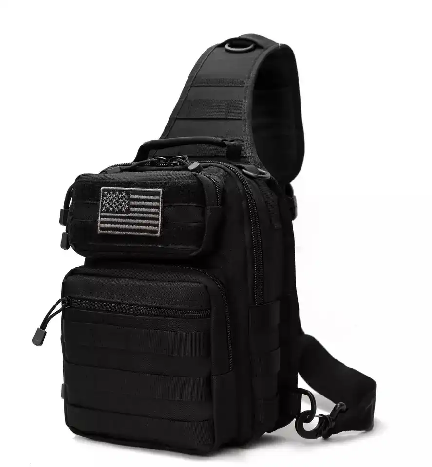 Tactical Sling Bag Pack Military Rover Shoulder Backpack Molle Assault Range Everyday Carry Diaper Day