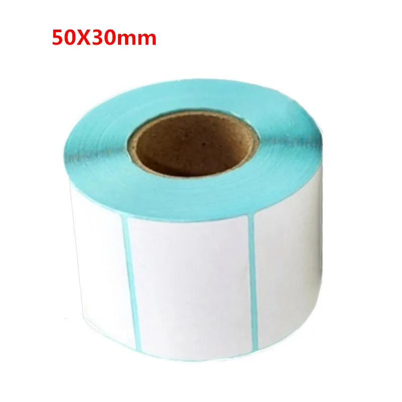 50*30*800 قطع لكل لفة التسمية ملصقات لاصقة 50 ملليمتر x 30 ملليمتر الحرارية الحرارية الحساسة لاصق ملصقا الباركود تسميات 50*30*800 قطع لكل لفة التسمية ملصقات لاصقة 50 ملليمتر x 30 ملليمتر الحرارية الحرارية الحساسة لاصق ملصقا الباركود تسميات
