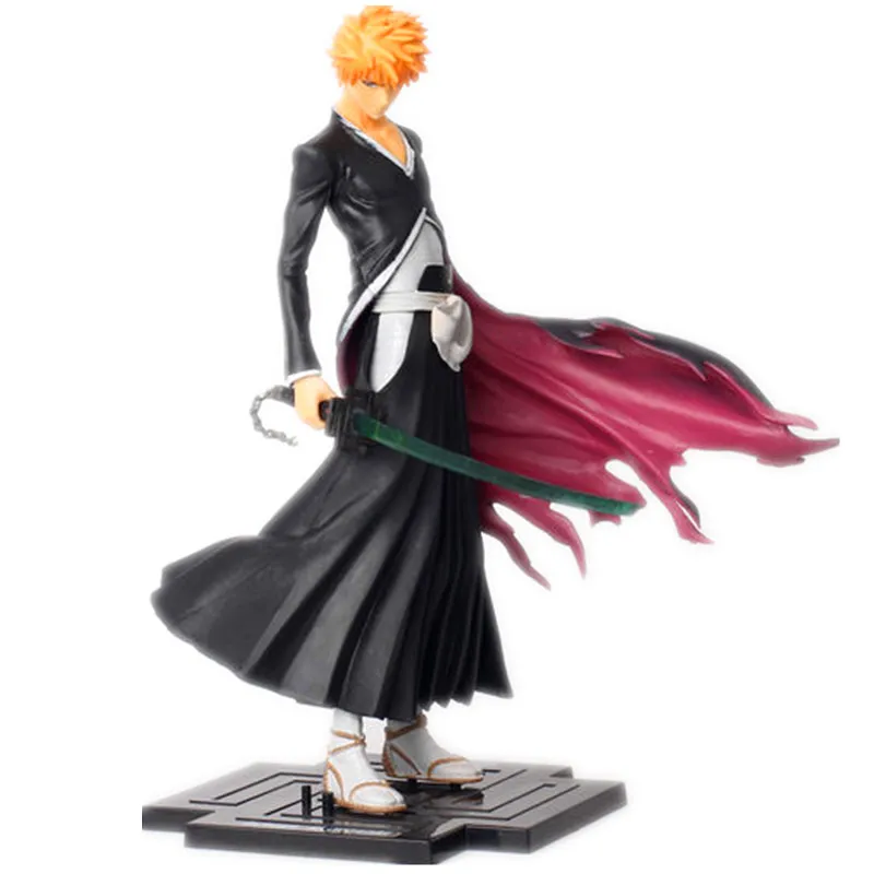 Экшн фигурки Kurosaki Ichigo GK с замком Zangetsu ПВХ бесплатная доставка|kurosaki ichigo|japanese animeanime
