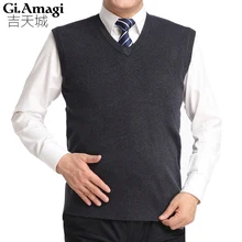 Г. Colete Masculino тактический жилет, короткая куртка, подходит для осени, новая мужская повседневная кашемировая жилетка с v-образным вырезом Sans Manche Homme