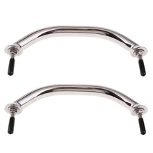 " ручка для лодки поручень дверная ручка 316 нержавеющая сталь для морской яхты и т. Д. Полированная лодка оборудование лодка аксессуары морской